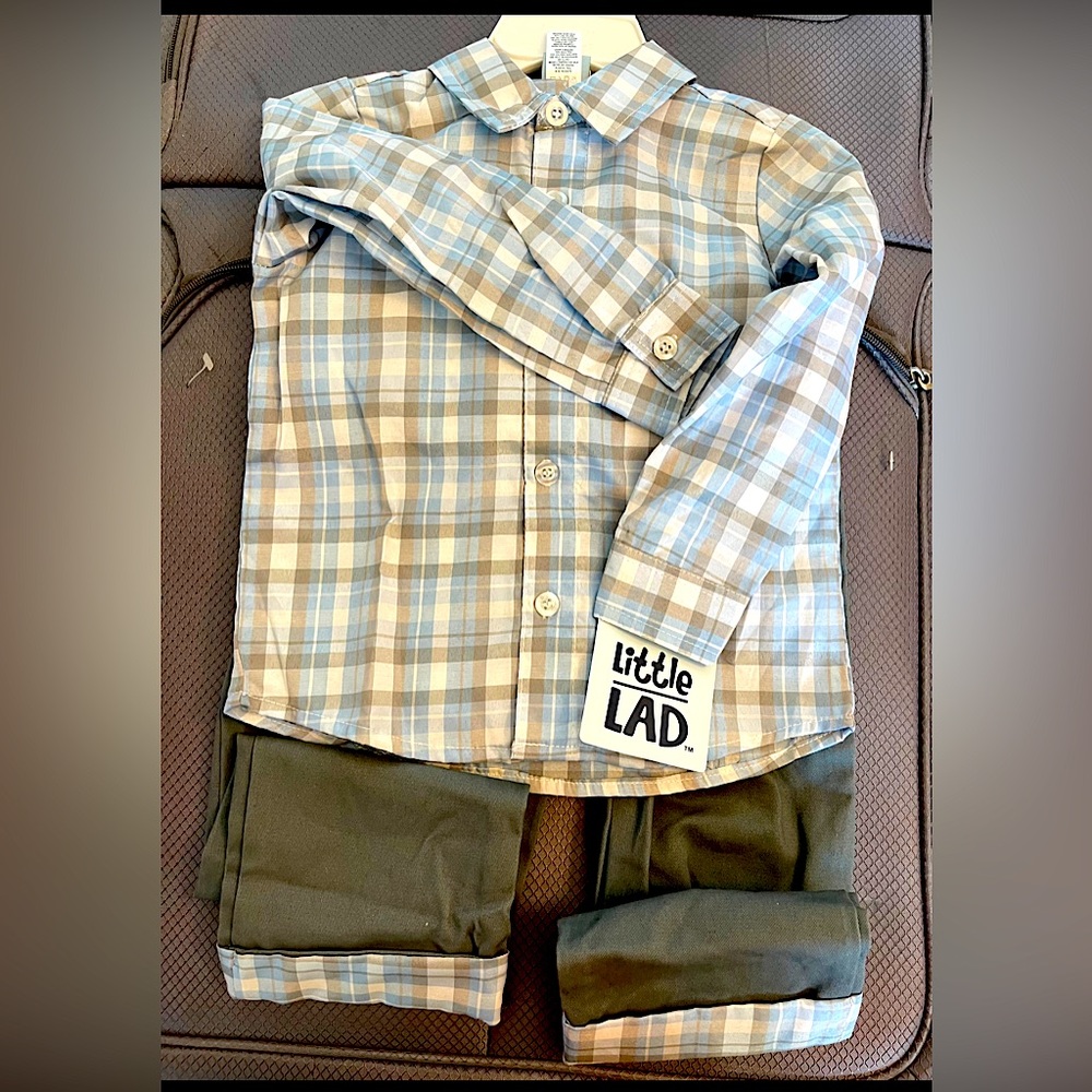 Little Dad Toddler 24 months  Boys 2 pc Set